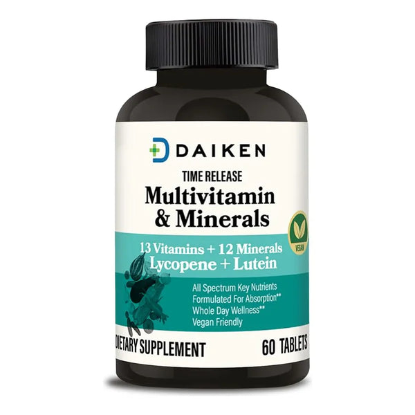 Multivitaminico Con Luteina Licopeno Y Acido Folico 60 Tabletas Vegano