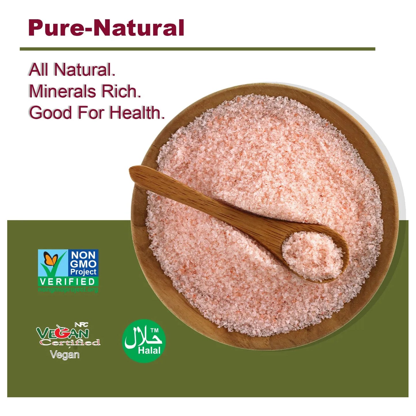 Sal Rosa Himalaya Fina 2.27 Kg Himalayan Chef Pura Y Natural Envase Practico
