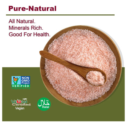 Sal Rosa Himalaya Fina 2.27 Kg Himalayan Chef Pura Y Natural Envase Practico