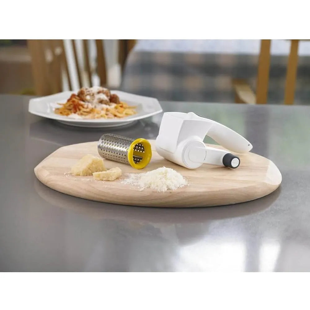 Rallador De Queso Rotativo Clasico Zyliss Eficiente Y Compacto