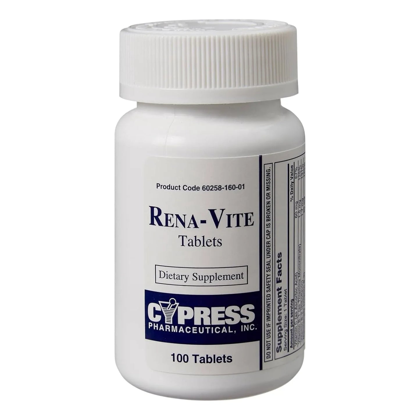Tabletas Rena Vite 100 Unidades Pack X 3 Multivitaminico Vitaminas B Energia