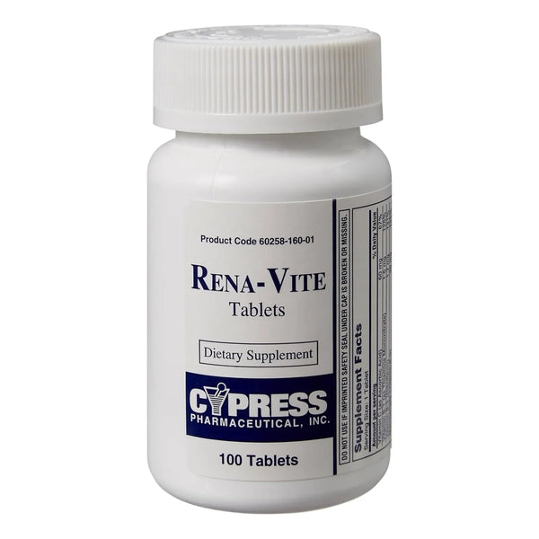 Tabletas Rena Vite 100 Unidades Pack X 3 Multivitaminico Vitaminas B Energia