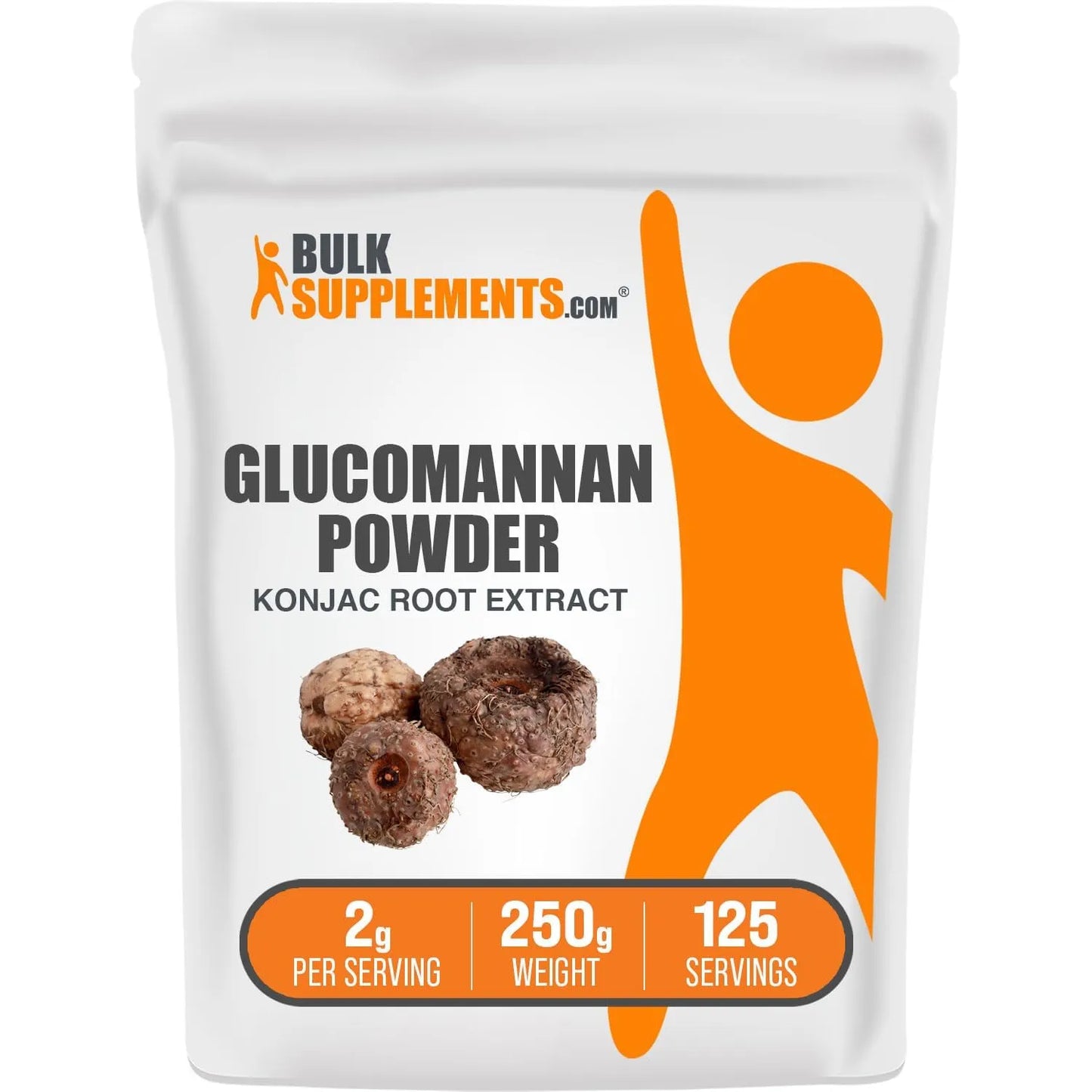 Extracto De Raiz De Konjac Polvo Glucomanano Fibra Soluble 250g Ee Uu
