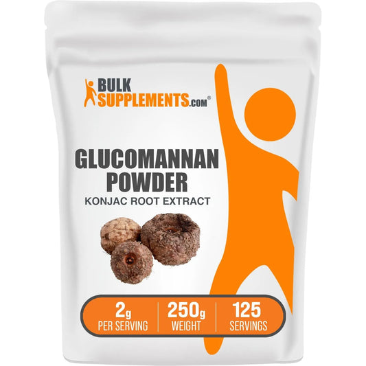 Extracto De Raiz De Konjac Polvo Glucomanano Fibra Soluble 250g Ee Uu