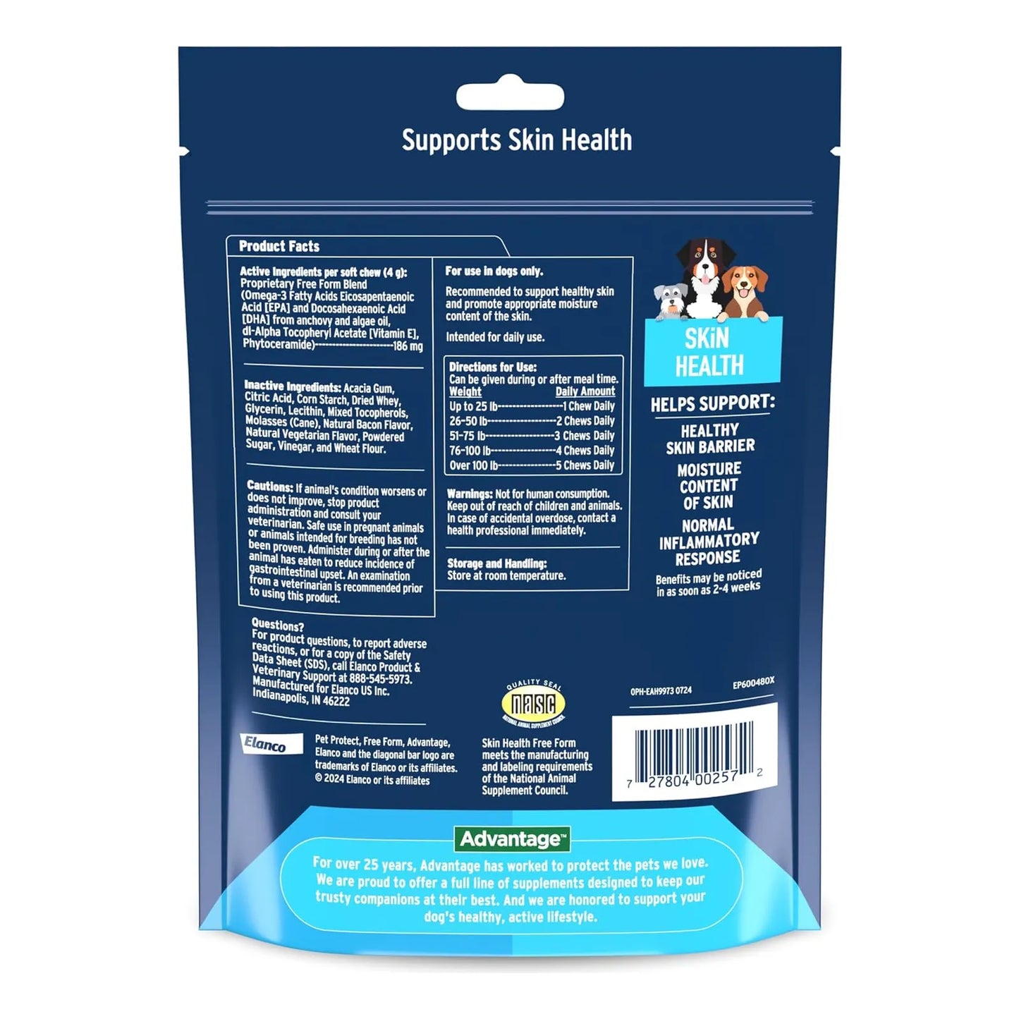 Pet Protect 60 Capsulas Piel Saludable Mascotas Omega 3 Fitoceramidas