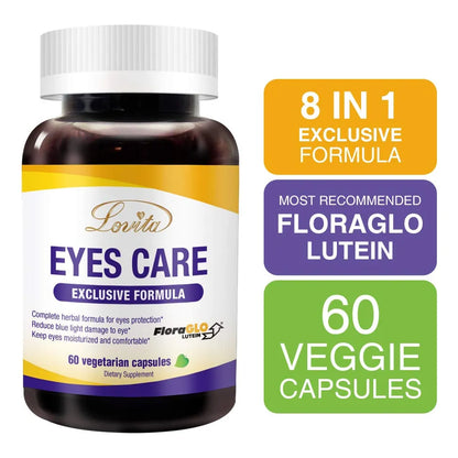 Vitamina Ocular Luteína Floraglo Grosella Negra 60 Cápsulas Vegetarianas