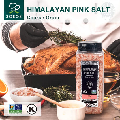 Sal Rosa Del Himalaya Grano Grueso 1 1 Kg Gourmet Kosher Soeos