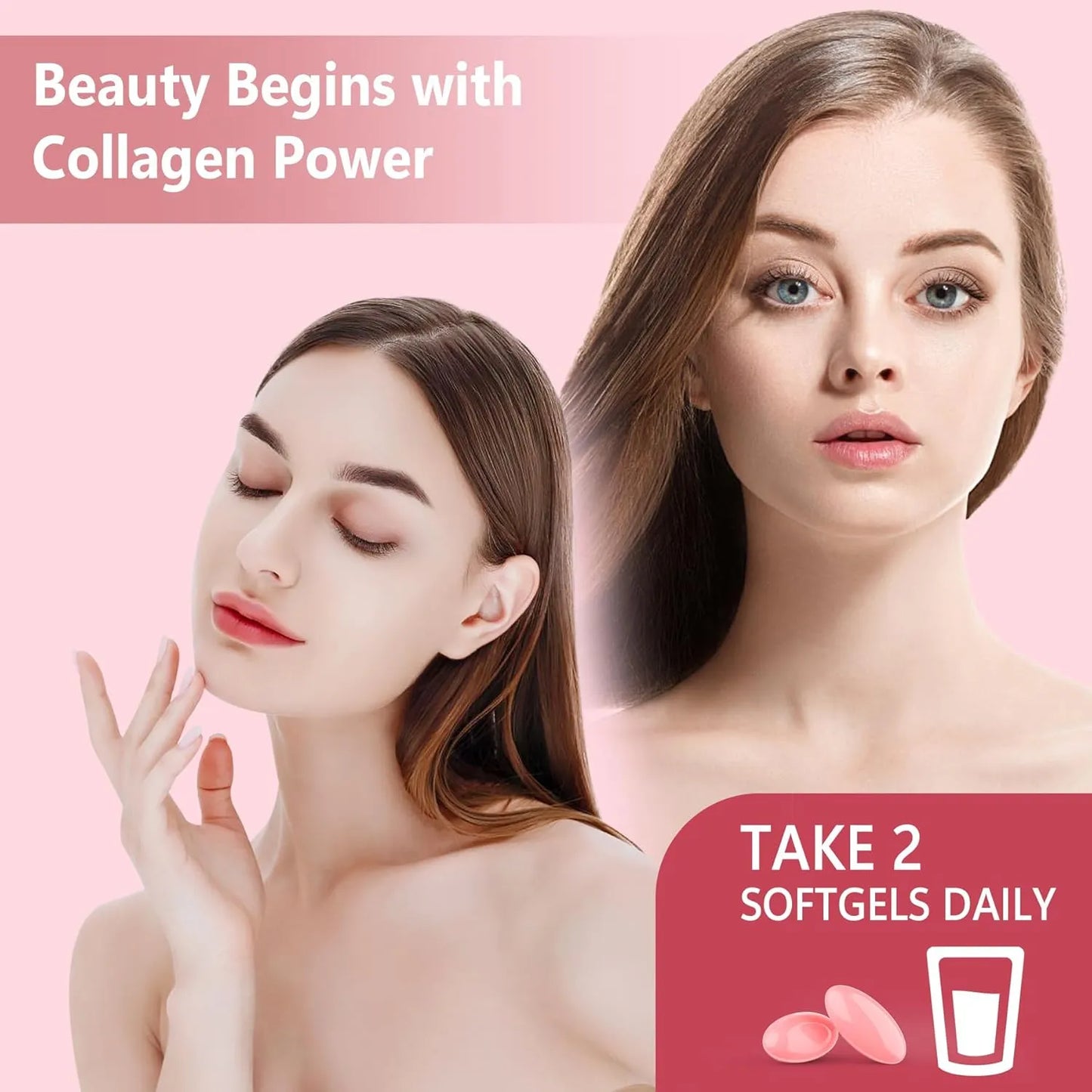 Píldoras De Colágeno Liposomal 2000 Mg Con Biotina Para Piel Cabello Y Uñas