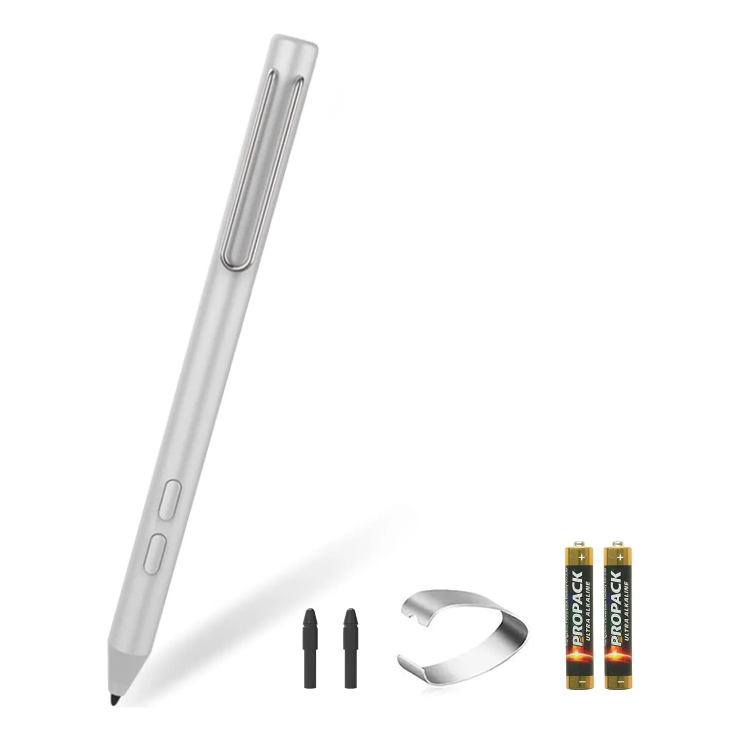 Lápiz Óptico Microsoft Surface 1024 Niveles Sensibilidad Compatible Multi Modelos Incluye Puntas Y Pilas