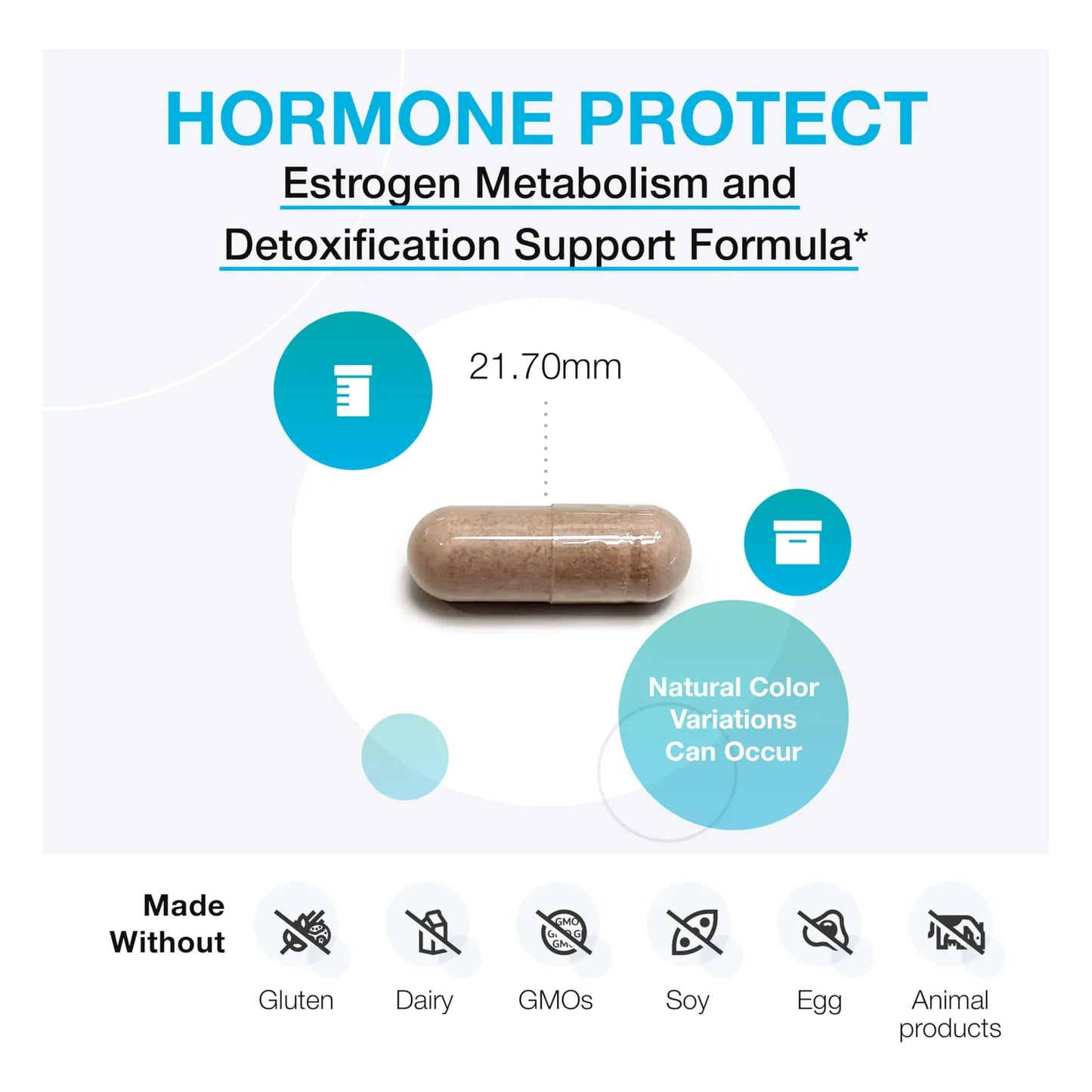 Suplemento Hormonal Mujer Extracto Brocoli Desintoxicacion Equilibrio E