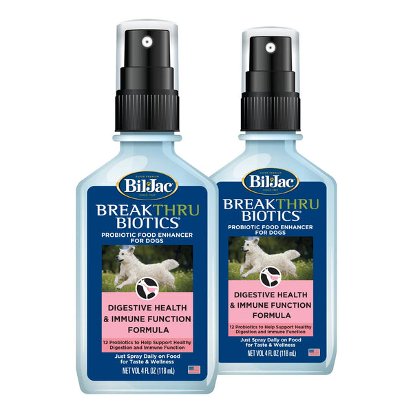 BreakThru Biotics Suplemento Probiotico Para Perros Paquete De 2 Salud Digestiva E Inmunologica