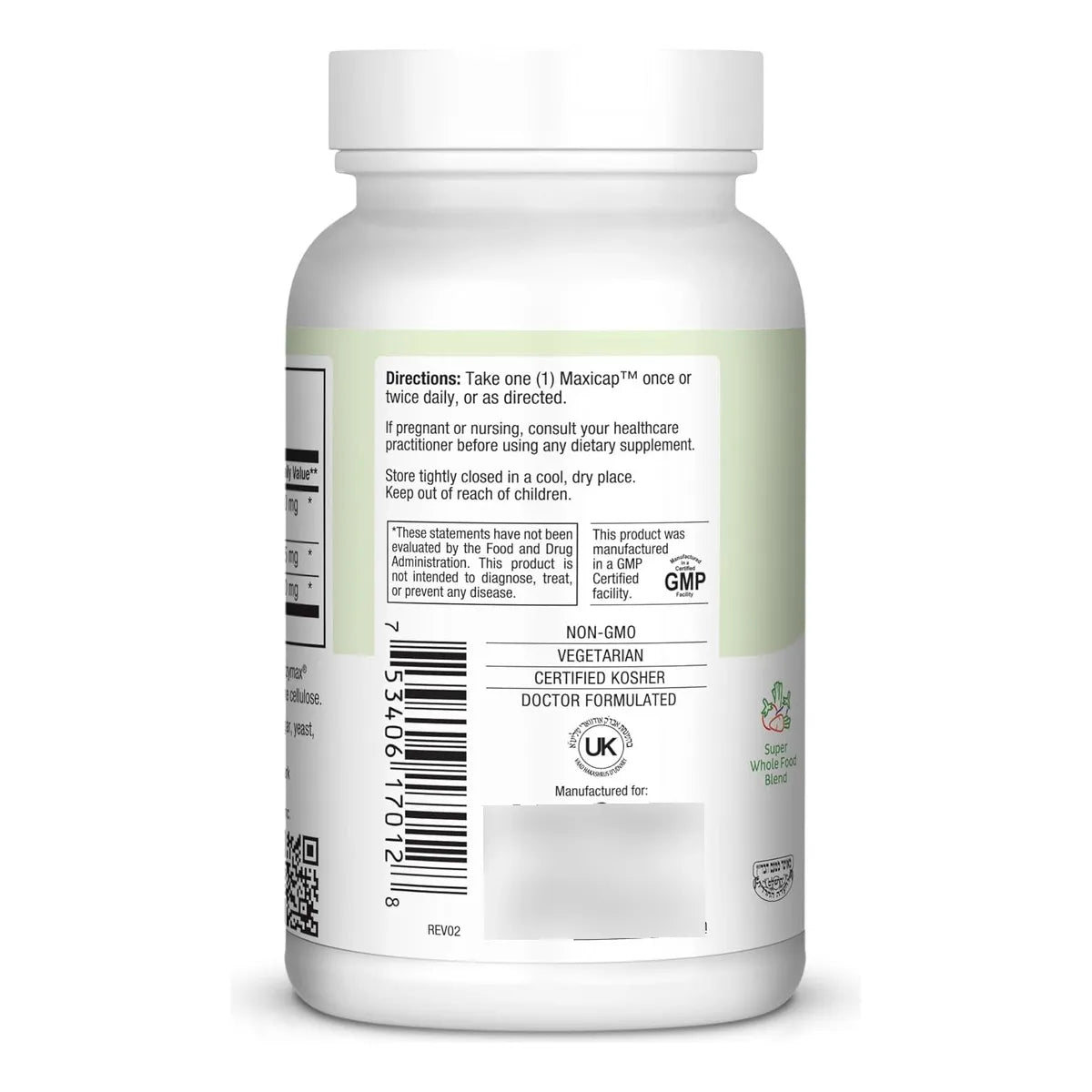 Capsulas Cranmax Supreme Salud Urinaria Refuerzo Inmune 120 Unidades