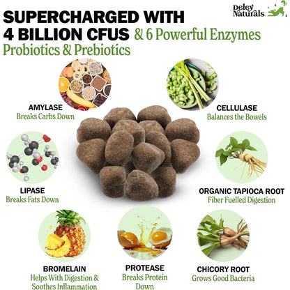 Masticables Probióticos Para Perros 4 Mil Millones Ufc Salud Digestiva