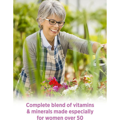 Multivitamínico Completo Para Mujeres Mayores De 50 Años Nature's Truth 100 Cápsulas