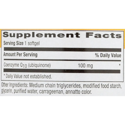 Coq10 100 Mg 60 Capsulas Blandas Country Life Salud Cardiaca Energia