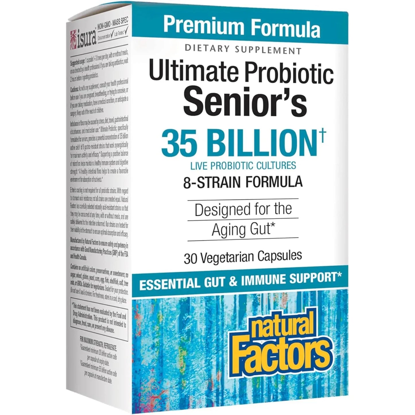 Probiotic Premium Para Mayores 8 Cepas 35 Mil Millones UFC Apoyo Digestivo E Inmunologico
