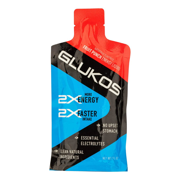 Gel Energético Glukos Bandeja 12 Unidades Energía Instantánea Para Deportistas