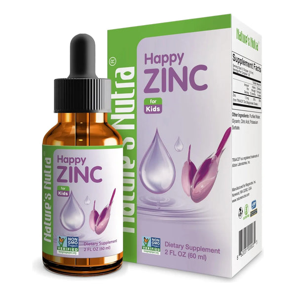 Zinc Liquido Premium Para Bebes Y Ninos Alta Biodisponibilidad Sabor Agradable