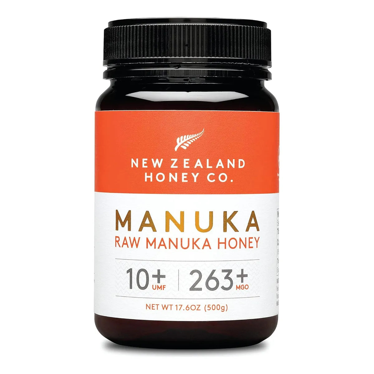 Miel De Manuka Cruda UMF 10 MGO 263 500g Certificada Calidad Premium