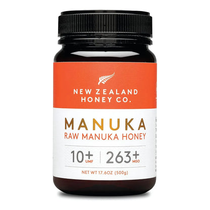 Miel De Manuka Cruda UMF 10 MGO 263 500g Certificada Calidad Premium