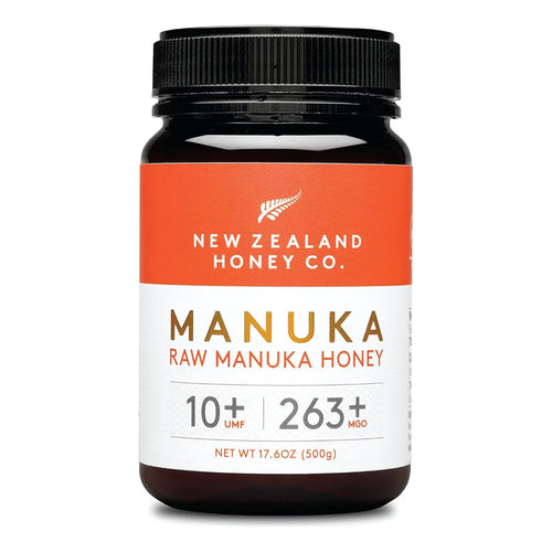 Miel De Manuka Cruda UMF 10 MGO 263 500g Certificada Calidad Premium