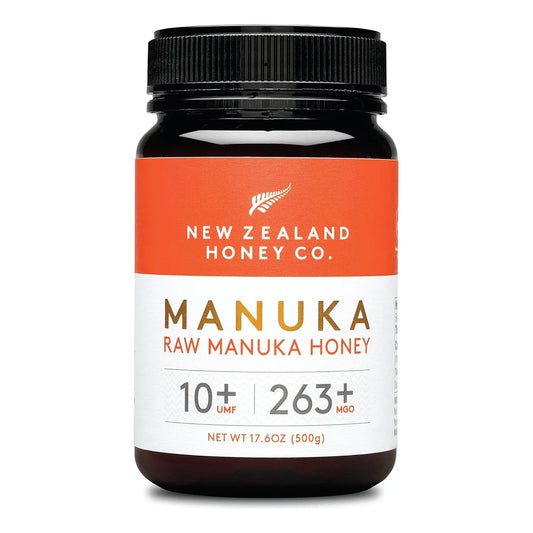 Miel De Manuka Cruda UMF 10 MGO 263 500g Certificada Calidad Premium