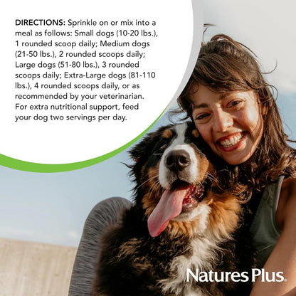 Multivitaminico Natural Para Perros NaturesPlus FurBaby 295g Salud Articulaciones Y Pelaje