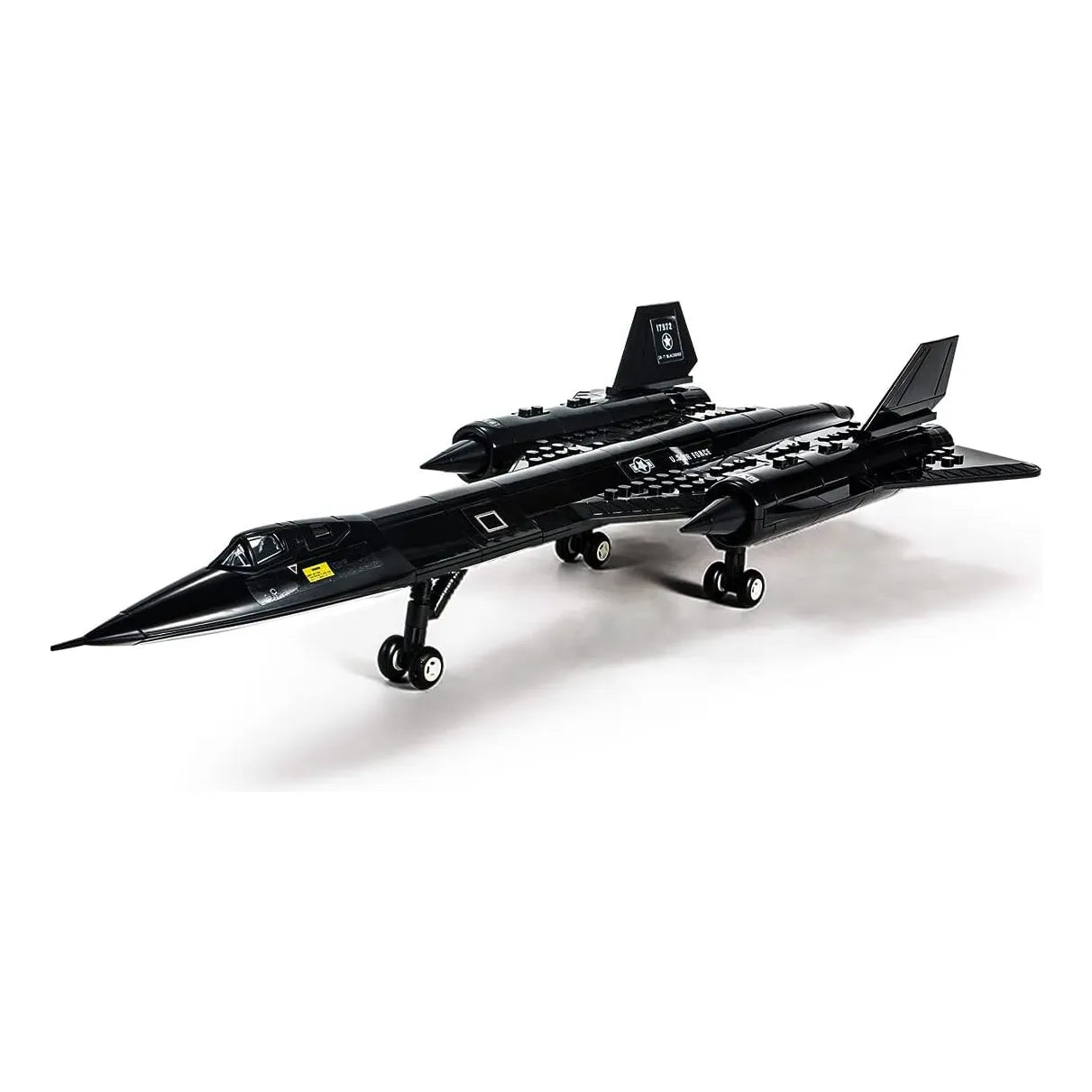Juego De Bloques De Construcción SR-71 Blackbird 183 Piezas Avión Militar