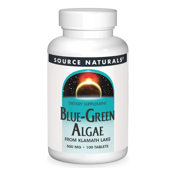 Algas Azules Verdes Lago Klamath 500 Mg 100 Tabletas Superalimento Energía Natural