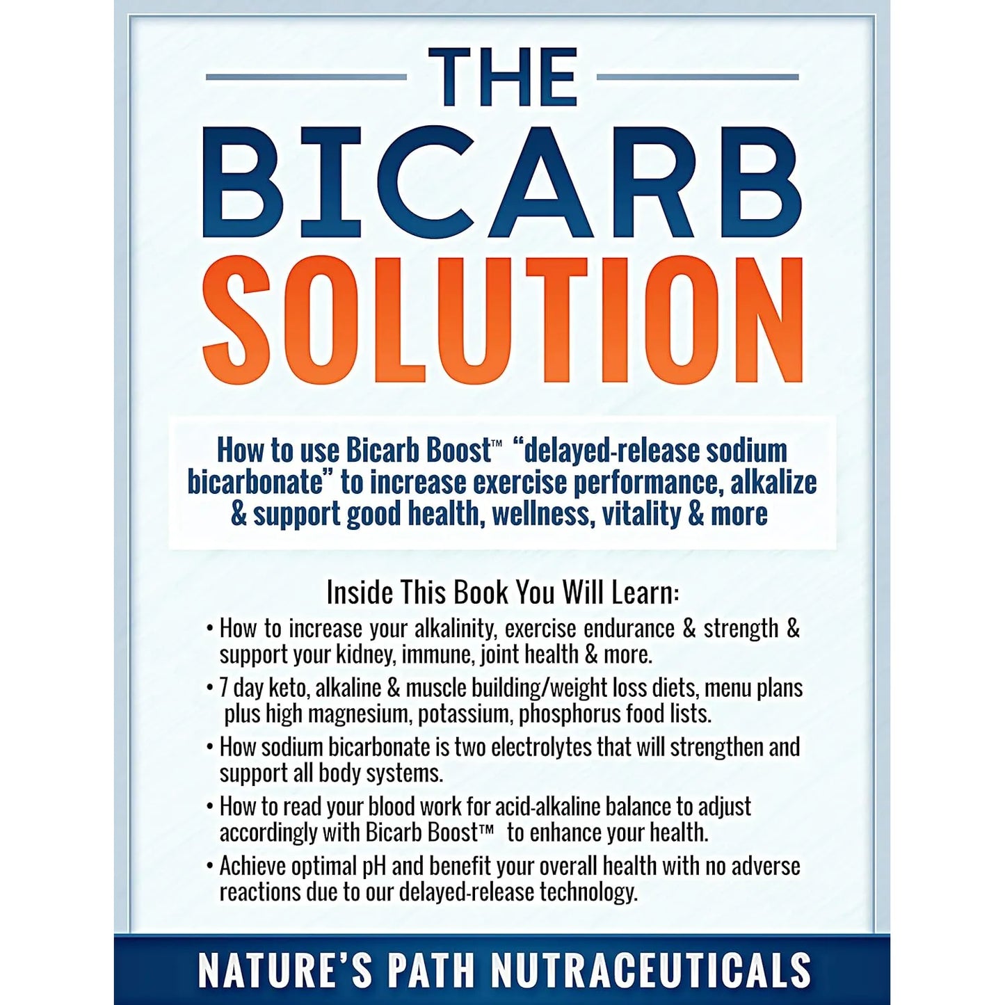 Tabletas De Bicarbonato De Sodio 650 Mg Electrolitos Hidratacion Alcalinizante