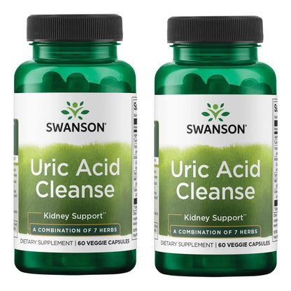 Suplemento Limpieza Acido Urico 7 Hierbas 120 Capsulas Apoyo Renal