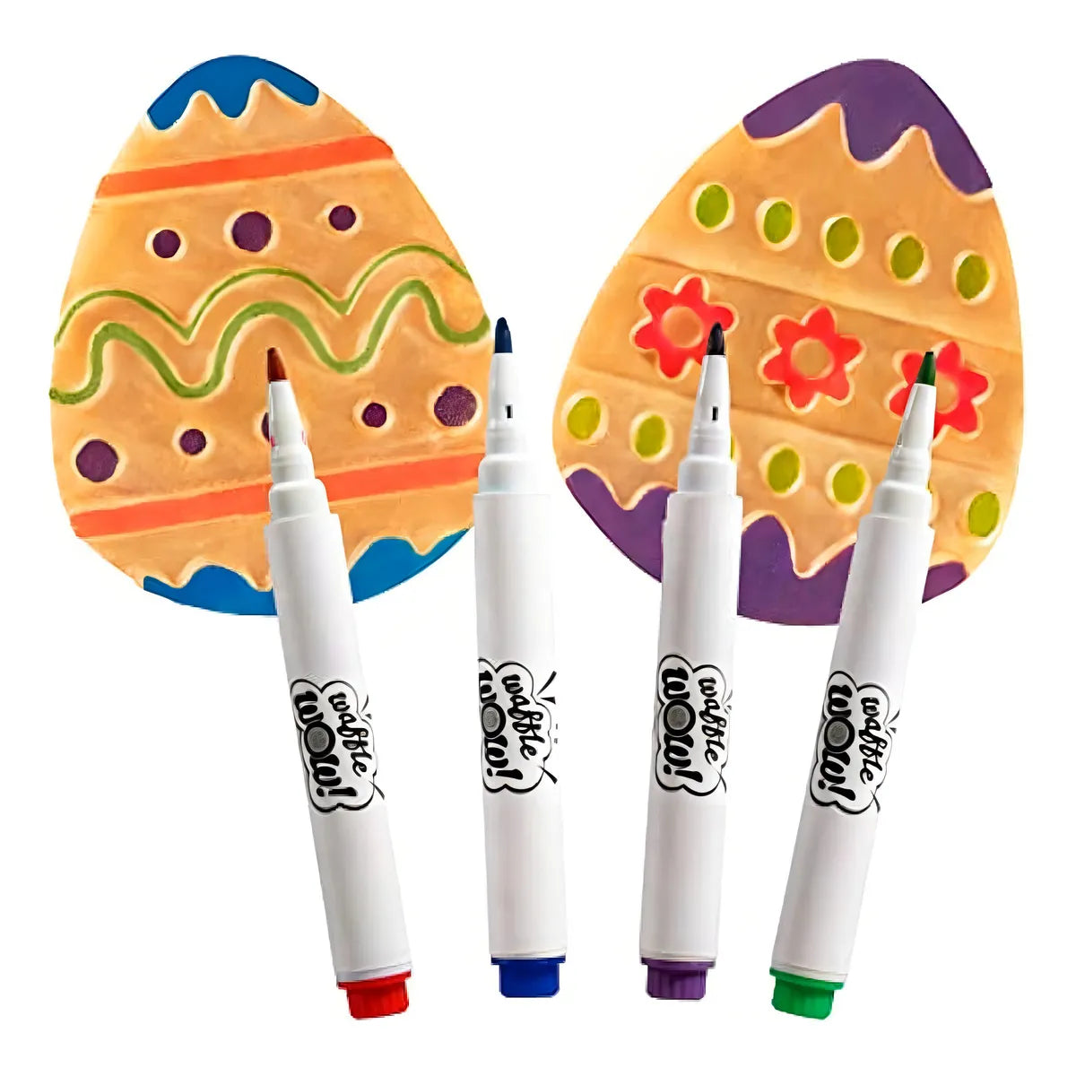 Waflera Eléctrica Waffle Wow Mini Para Gofres En Forma De Huevo De Pascua