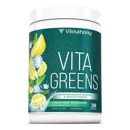 Polvo De Superalimento Verde Vita Greens Apoyo Inmunológico Y Digestivo Energía Natural