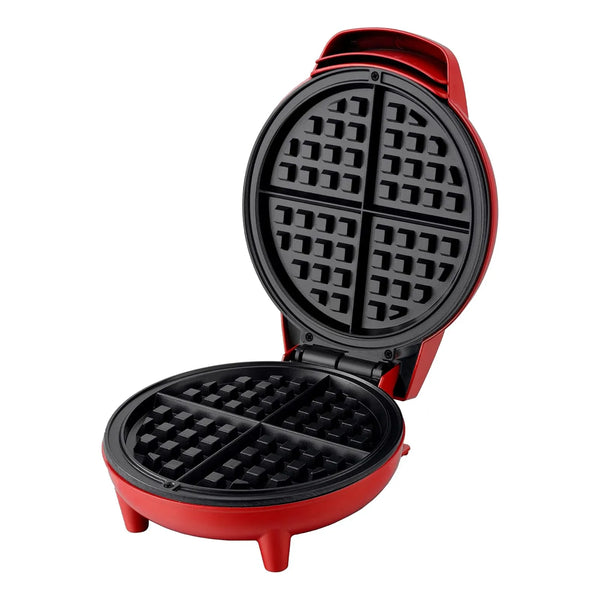 Waflera Redonda 7 Pulgadas Waffles Belgas 5 Minutos Cocina Rapida