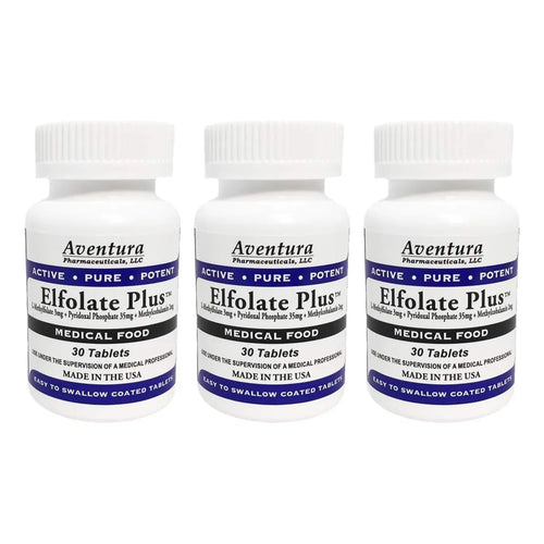 L-Metilfolato 3 Mg 30 Tabletas Pura Potente Activa Suplemento Médico