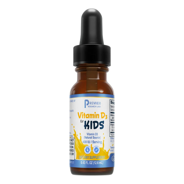 Vitamina D3 Liquida Para Niños 400 UI Desarrollo Cerebral E Inmunidad