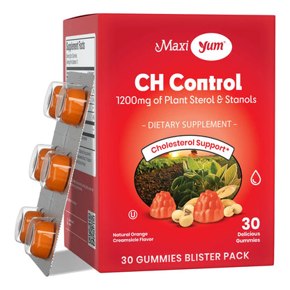 Gomitas De Colesterol 1200 Mg Con Esteroles Vegetales Y Estanoles Suplemento Saludable