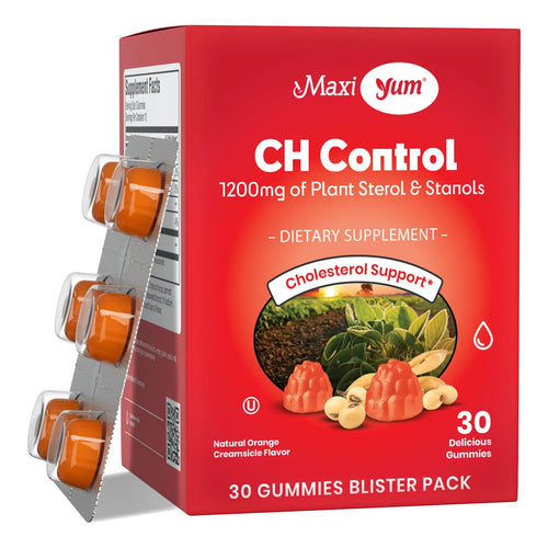 Gomitas De Colesterol 1200 Mg Con Esteroles Vegetales Y Estanoles Suplemento Saludable