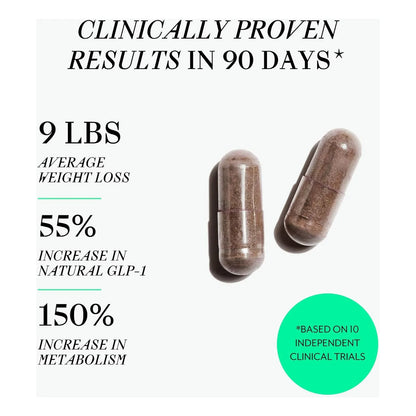 Veracity Metabolism Ignite Suplemento Natural GLP 1 Controla Hambre Quema Grasa