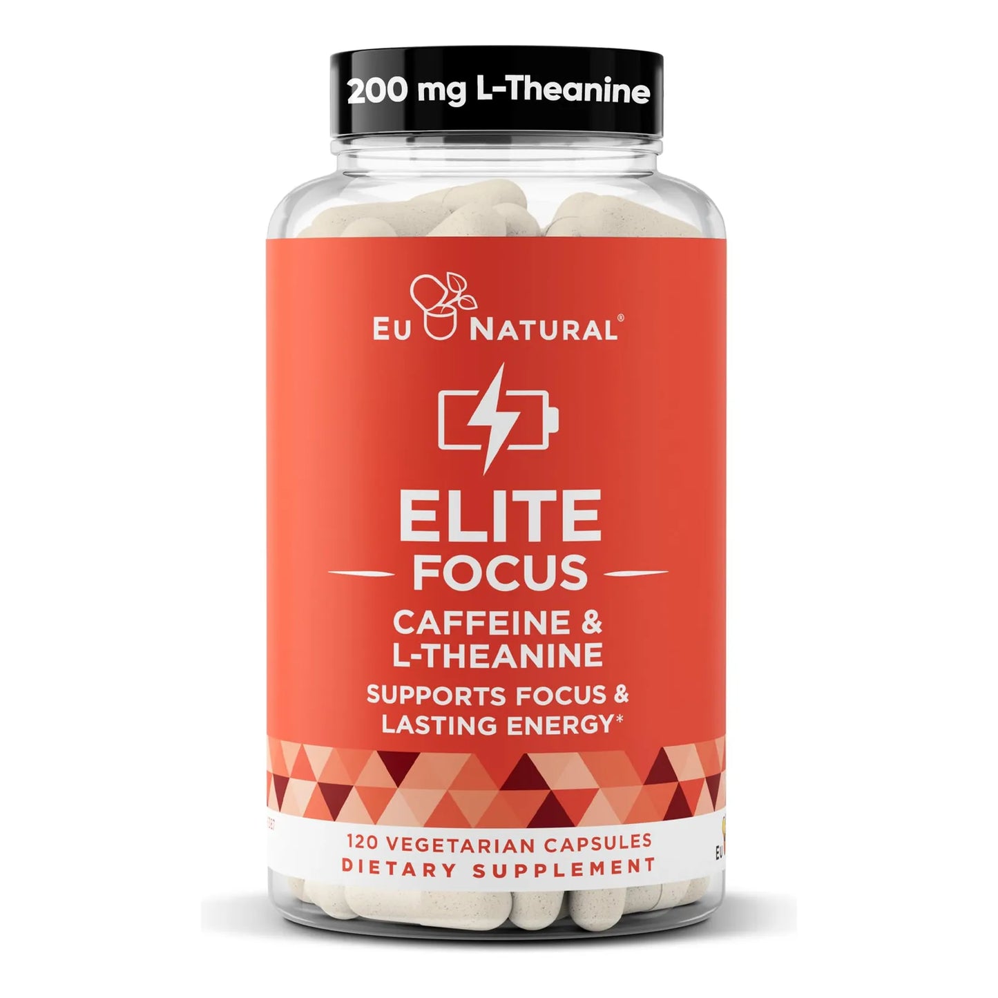 Cápsulas De Cafeína Con L-teanina Para Energía Enfocada Rend