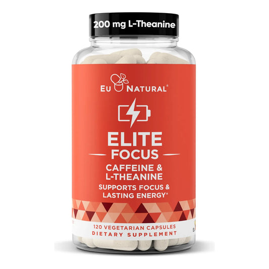 Cápsulas De Cafeína Con L-teanina Para Energía Enfocada Rend