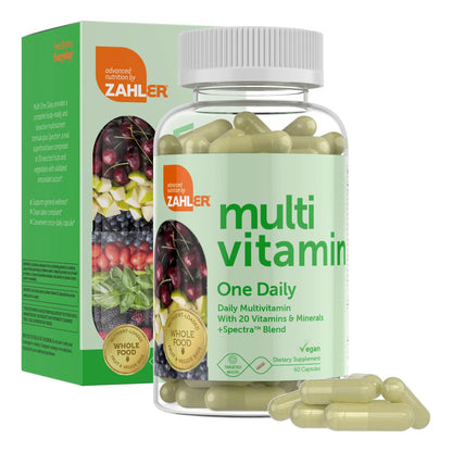 Multivitaminas Veganas Diarias 60 Tabletas Nutrición Completa Energía Vital