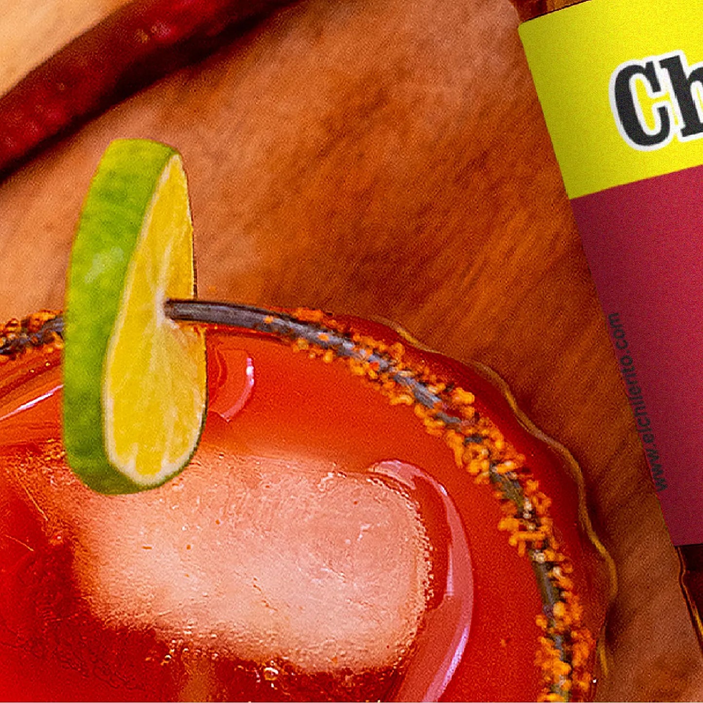 Salsa Picante El Chilerito 5L Ideal Para Aperitivos Bebidas Y Comidas