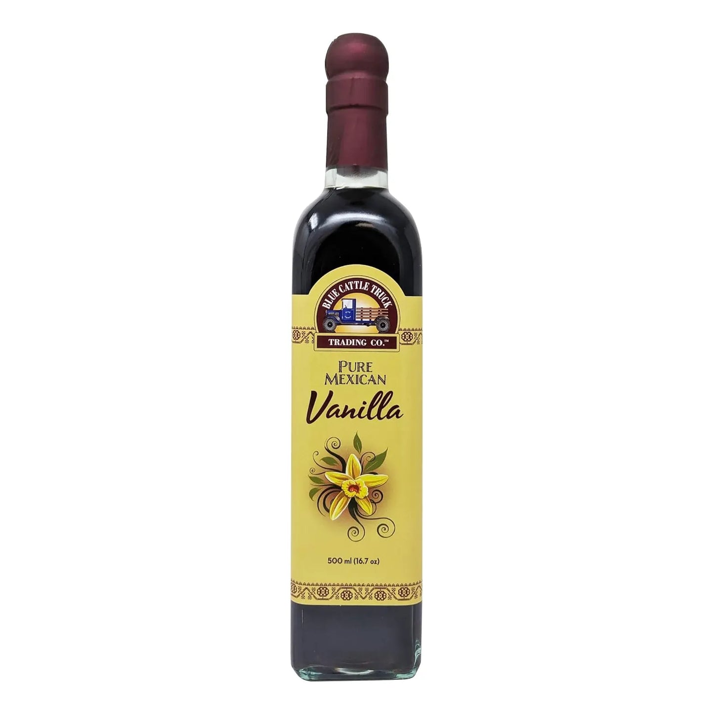 Extracto Puro De Vainilla Mexicana Grande 500 Ml Sabor Auténtico Y Natural