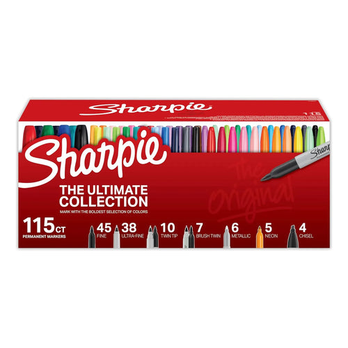 Sharpie Ultimate Permanentes 115 Und Colores Vibrantes Y Resistencia Al Agua