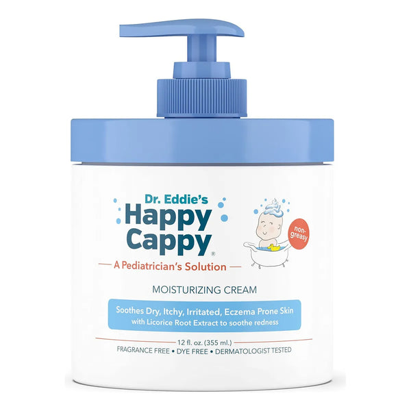 Happy Cappy Crema Hidratante Pediatrica Piel Seca Eczema Sin Fragancia