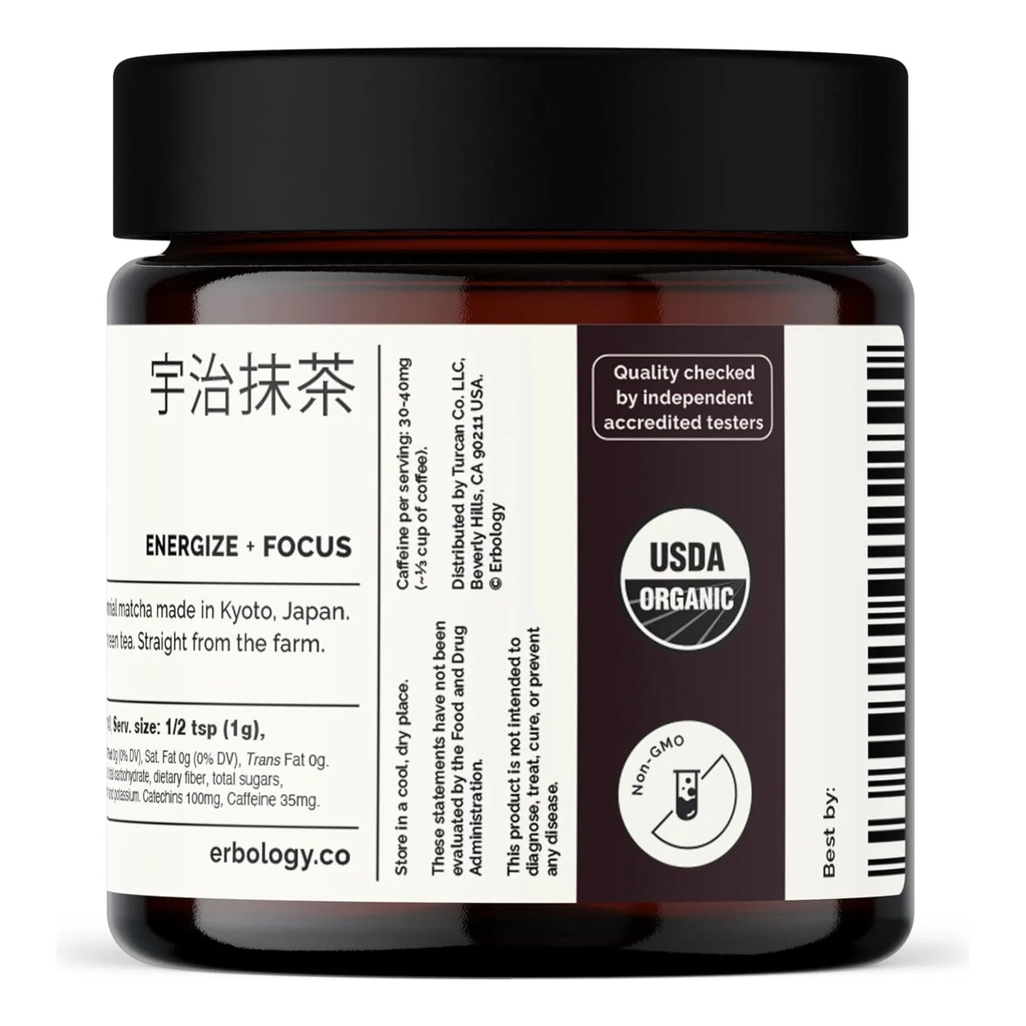 Matcha Orgánico Grado Ceremonial 40 Gramos Tencha Japón Tarr