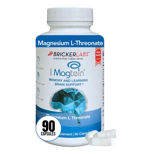 Magtein Magnesium L Threonate Suplemento Memoria Enfoque Salud Cerebral