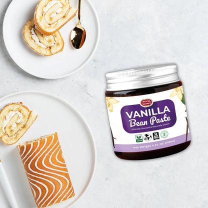 Pasta De Vainilla Natural 113g Con Agave Orgánico Endulza Sin Culpa