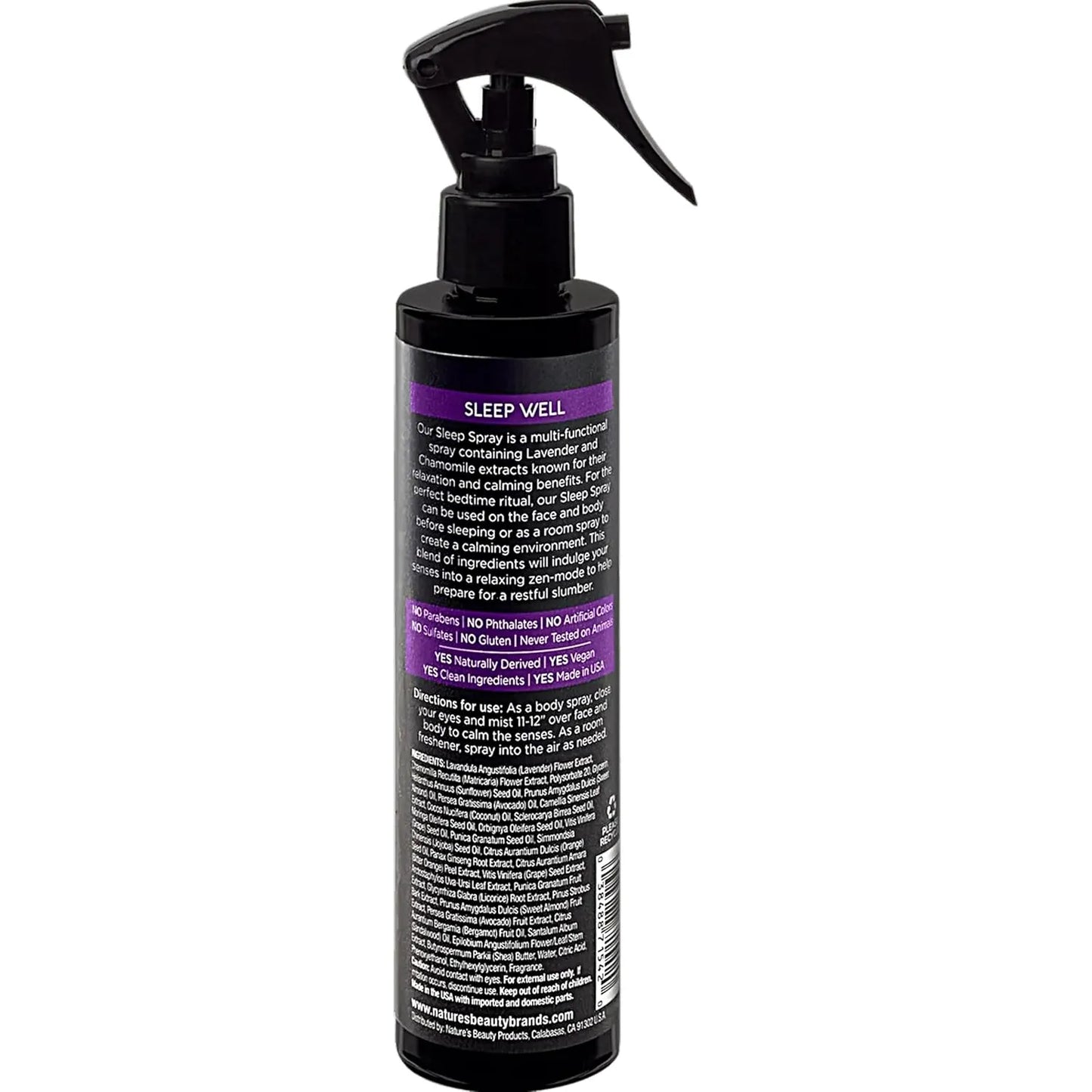 Spray Para Dormir Manzanilla Lavanda Aroma Relajante Sueño Profundo